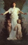 Abbot H Thayer Caritas oil painting reproduction